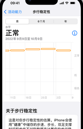 江达iPhone手机维修如何在iPhone开启'步行稳定性通知'