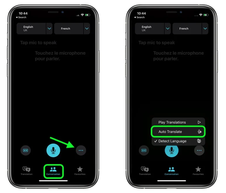 江达苹果手机维修分享iOS 15 “翻译” App 新改进 