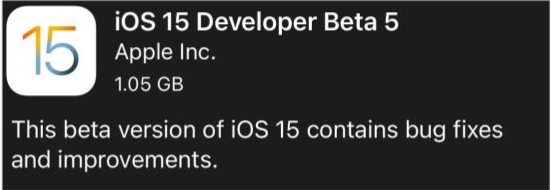 江达苹果手机维修分享如何升级到iOS15.0 beta5 